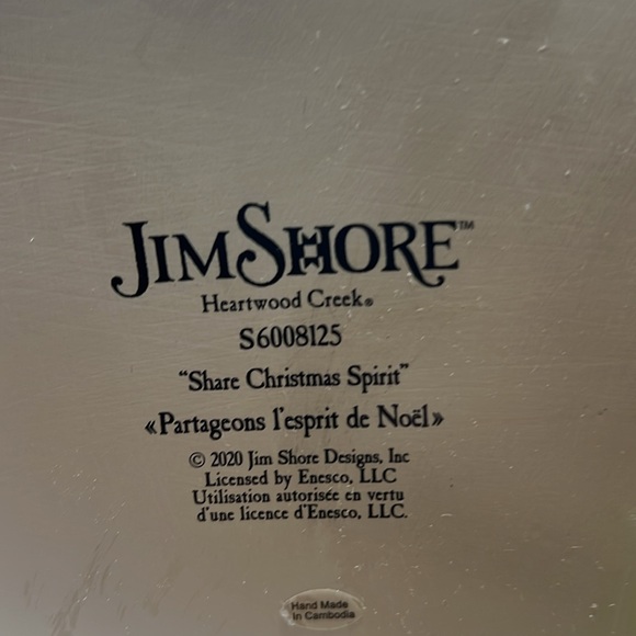 NWT Jim Shore Heartwood Creek “Share Christmas Spirit” beautiful - Picture 4 of 6